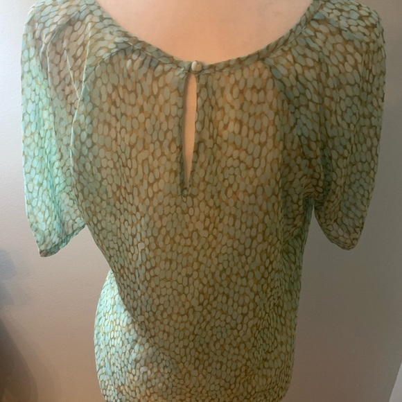 CAbi sheer floral tunic, size M - Picture 6 of 7